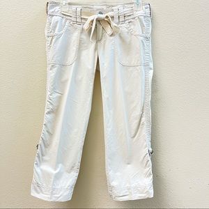 Abercrombie & Fitch Roll up Capris Pants Size 0